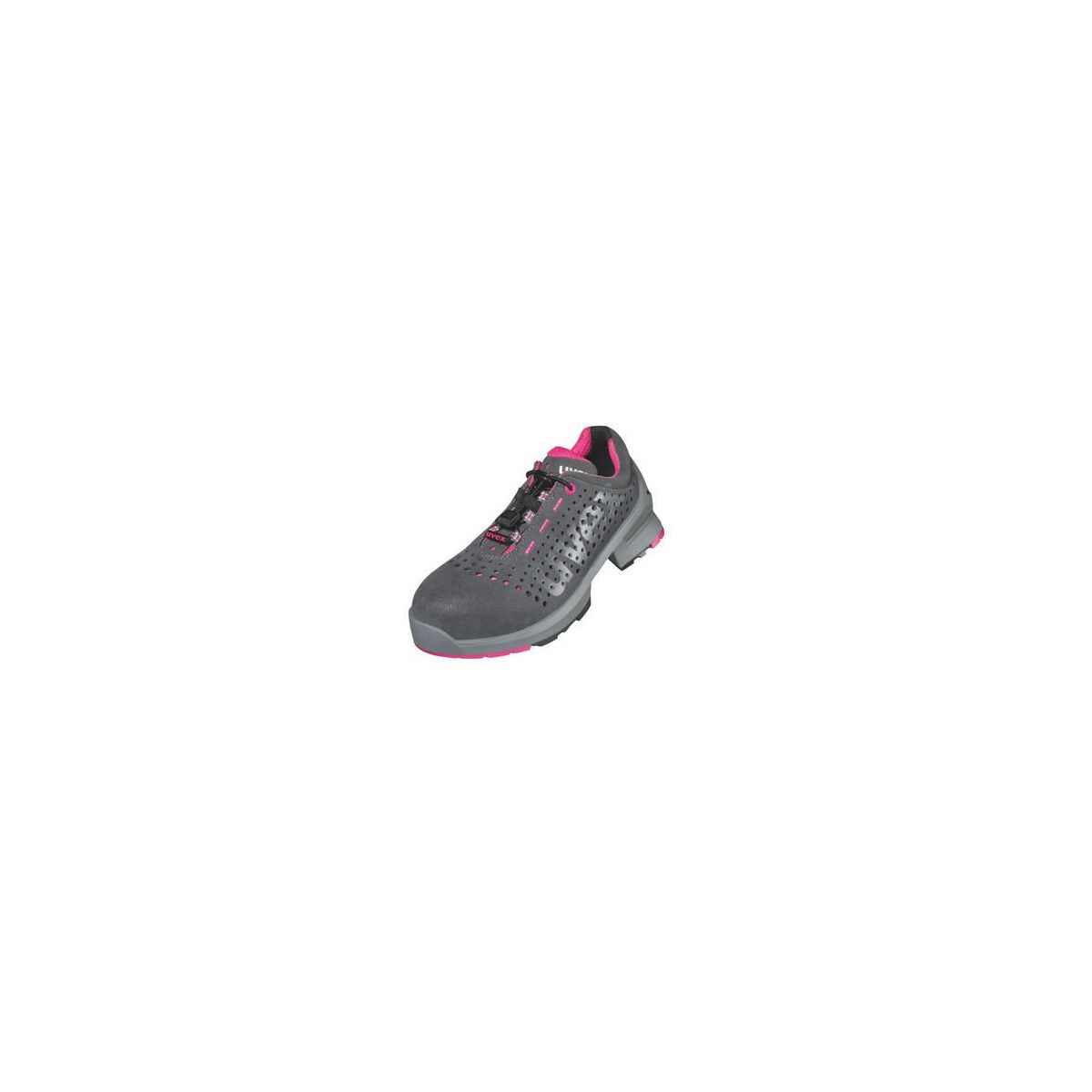 uvex 1 ladies Halbschuhe S1 grau/pink Weite 11 Größe 36