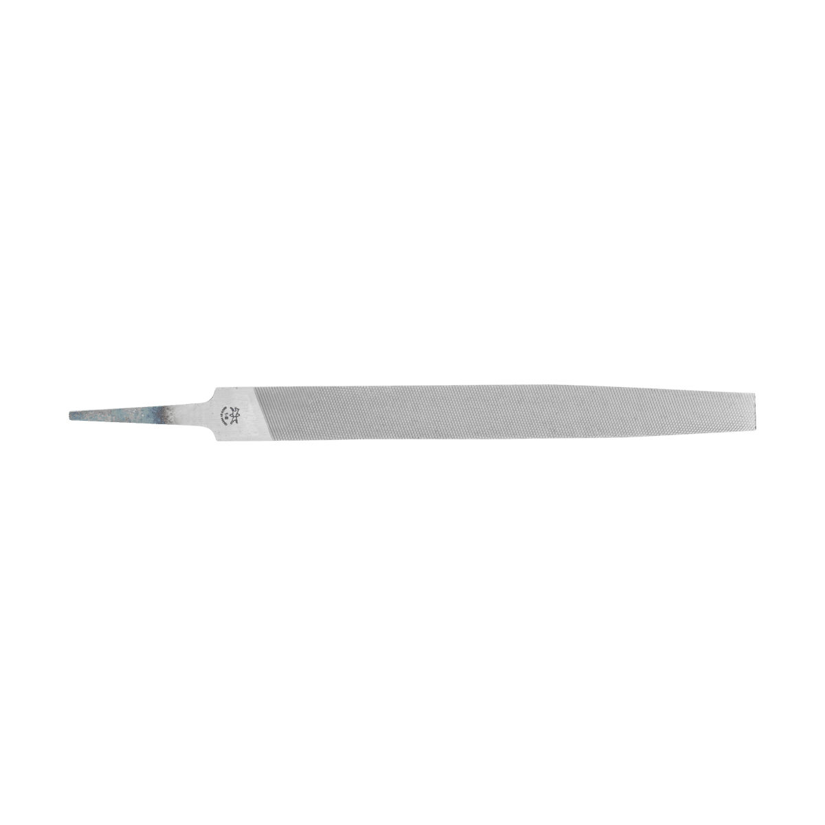 PFERD TOOLS Werkstattfeile Flachspitz 200mm Hieb 1 für grobe Zerspanung, Schruppen