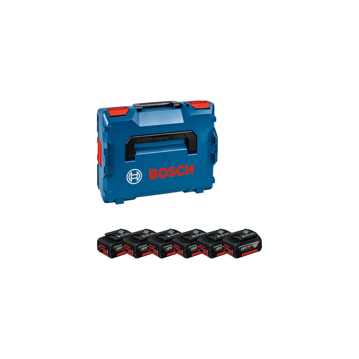 Akkupack 6x GBA 18V 4,0Ah
