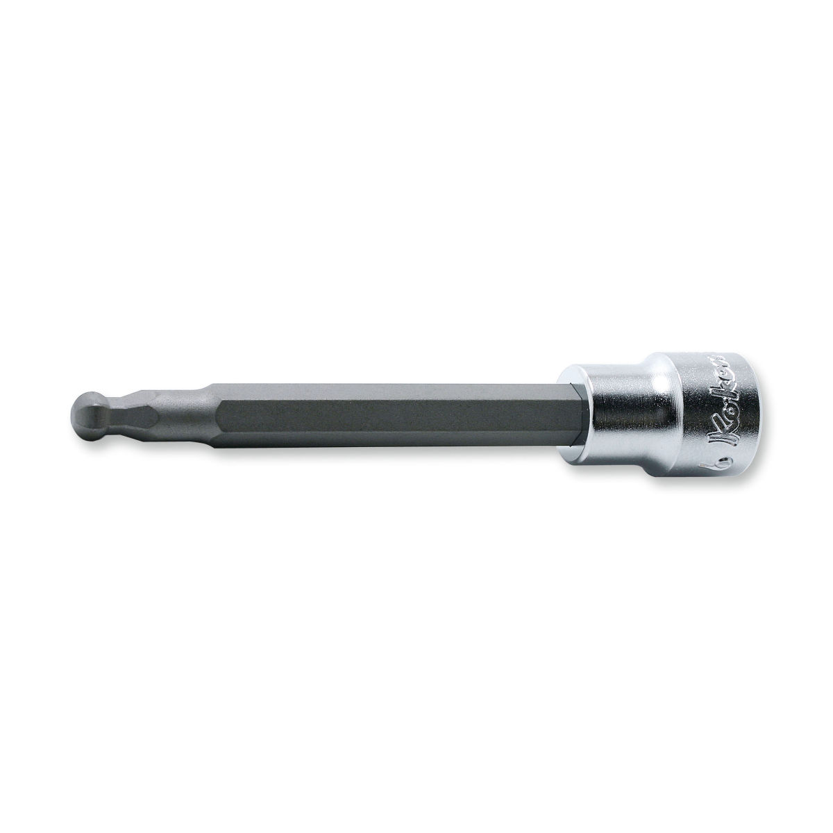 3/8″ Bit-Steckschlüssel, Innensechskant, Kugelkopf 7 mm