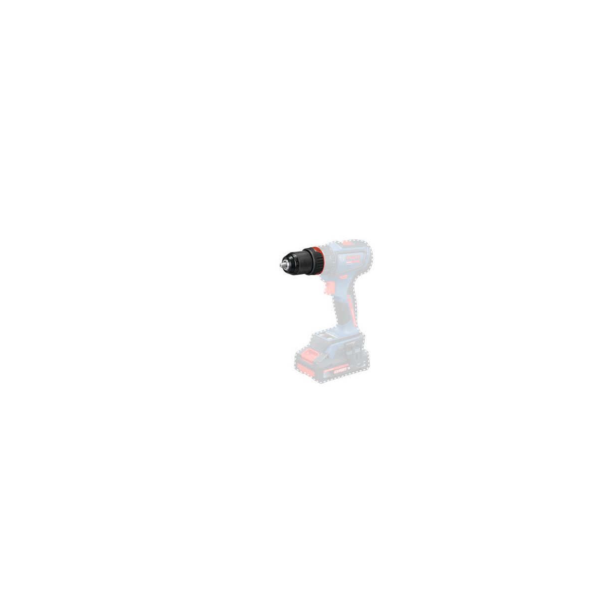 FlexiClick-Aufsatz GFA 18-M, 13-mm-Vollmetallfutter