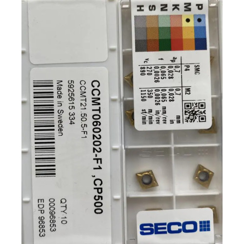 Пластина CCMT 060204-F1 CP500