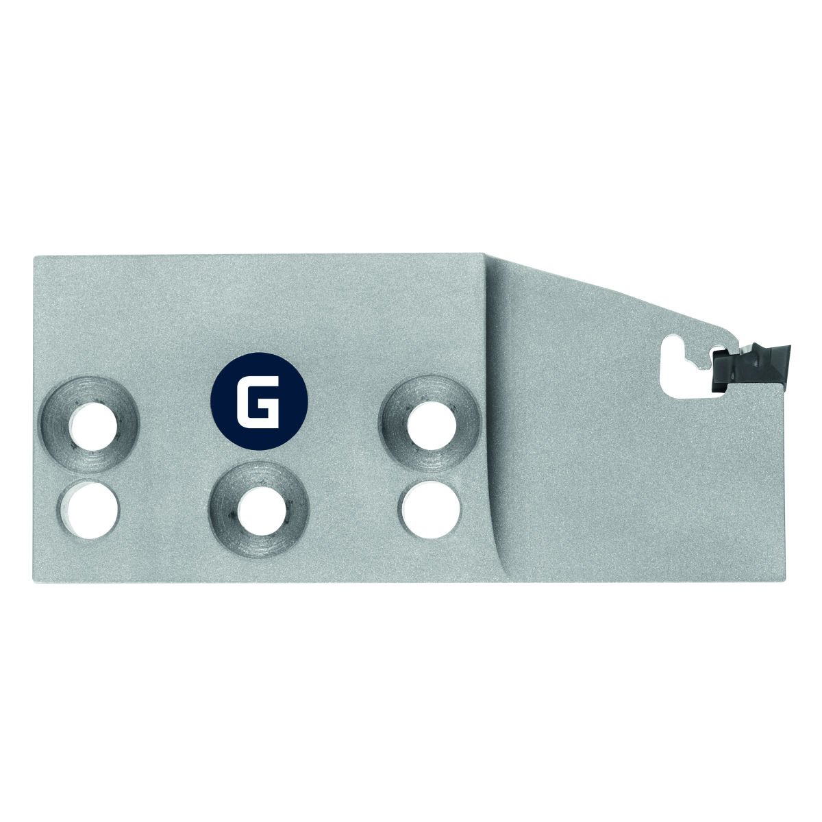 Schneidenträger Heavy-Duty für Planeinstich, links, ⌀-Bereich Einstich D 1 / D 2 : 35/60mm