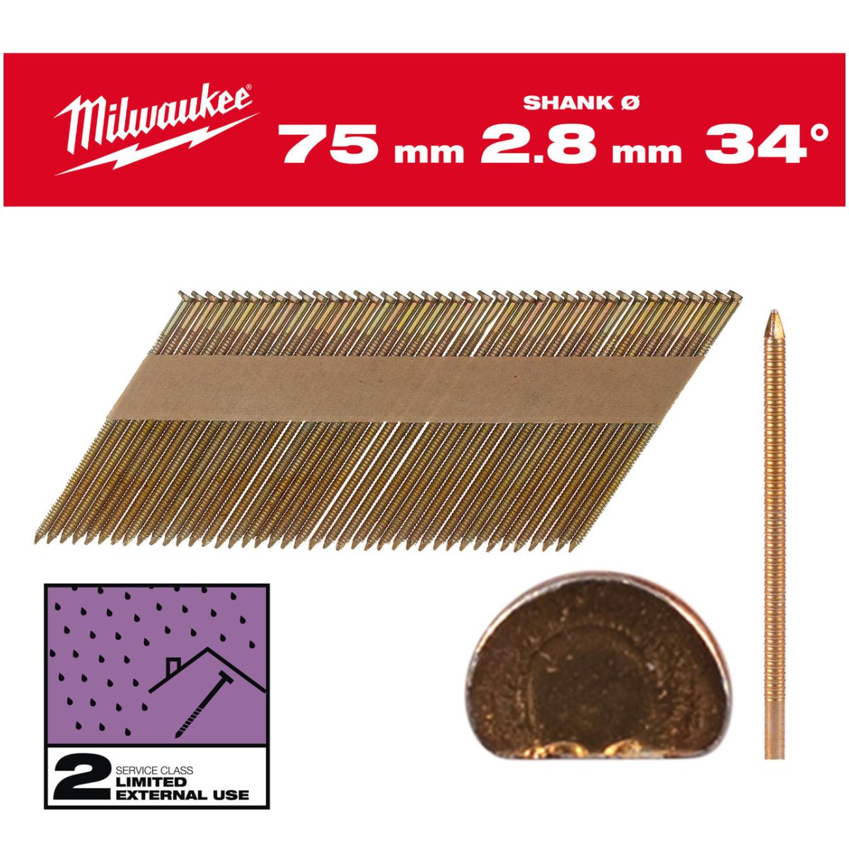 D-Kopf-Nägel 34° 75 mm RS SC2 (2.200)