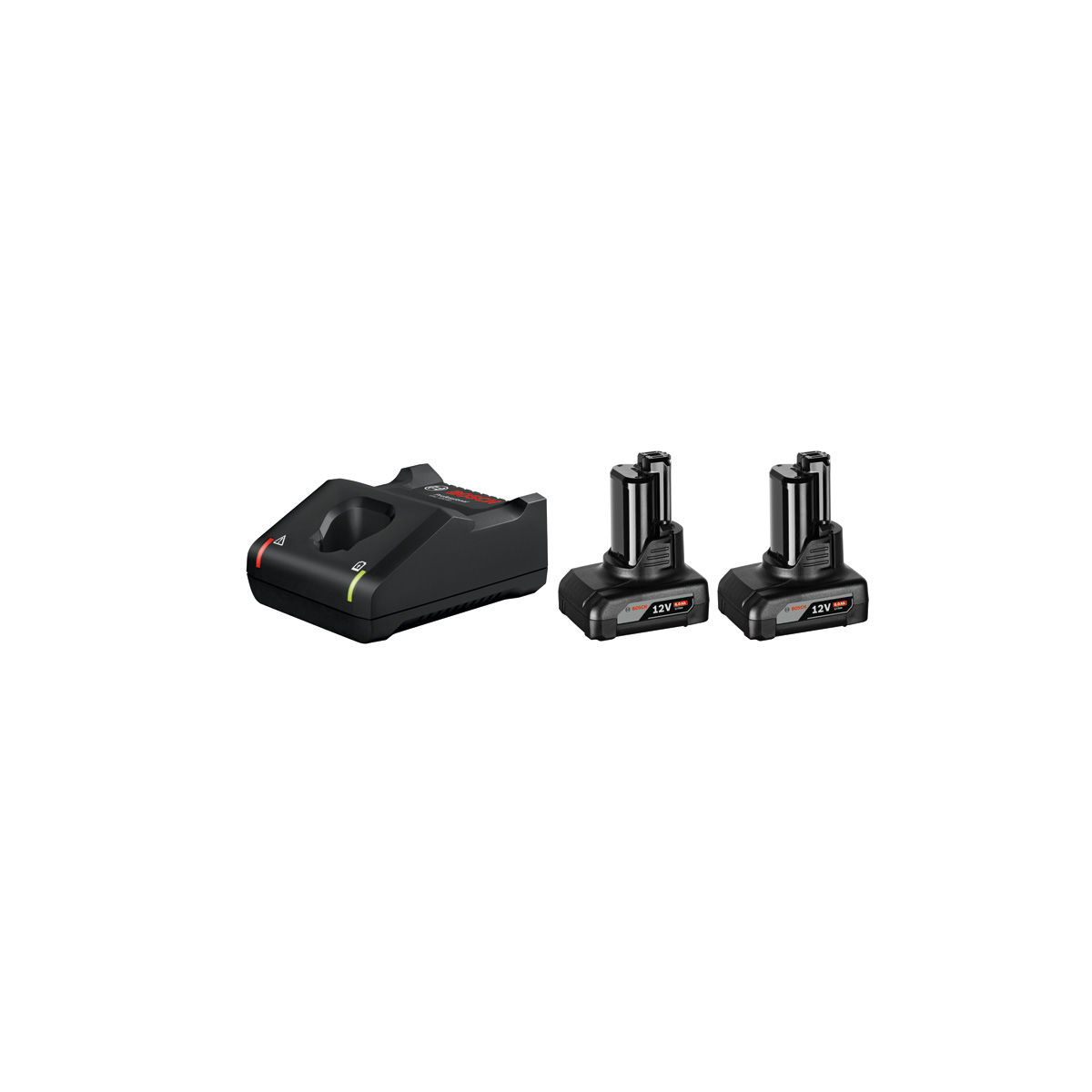 Akku Starter-Set: 2 x GBA 12 Volt, 6.0 Ah und GAL 12V-40