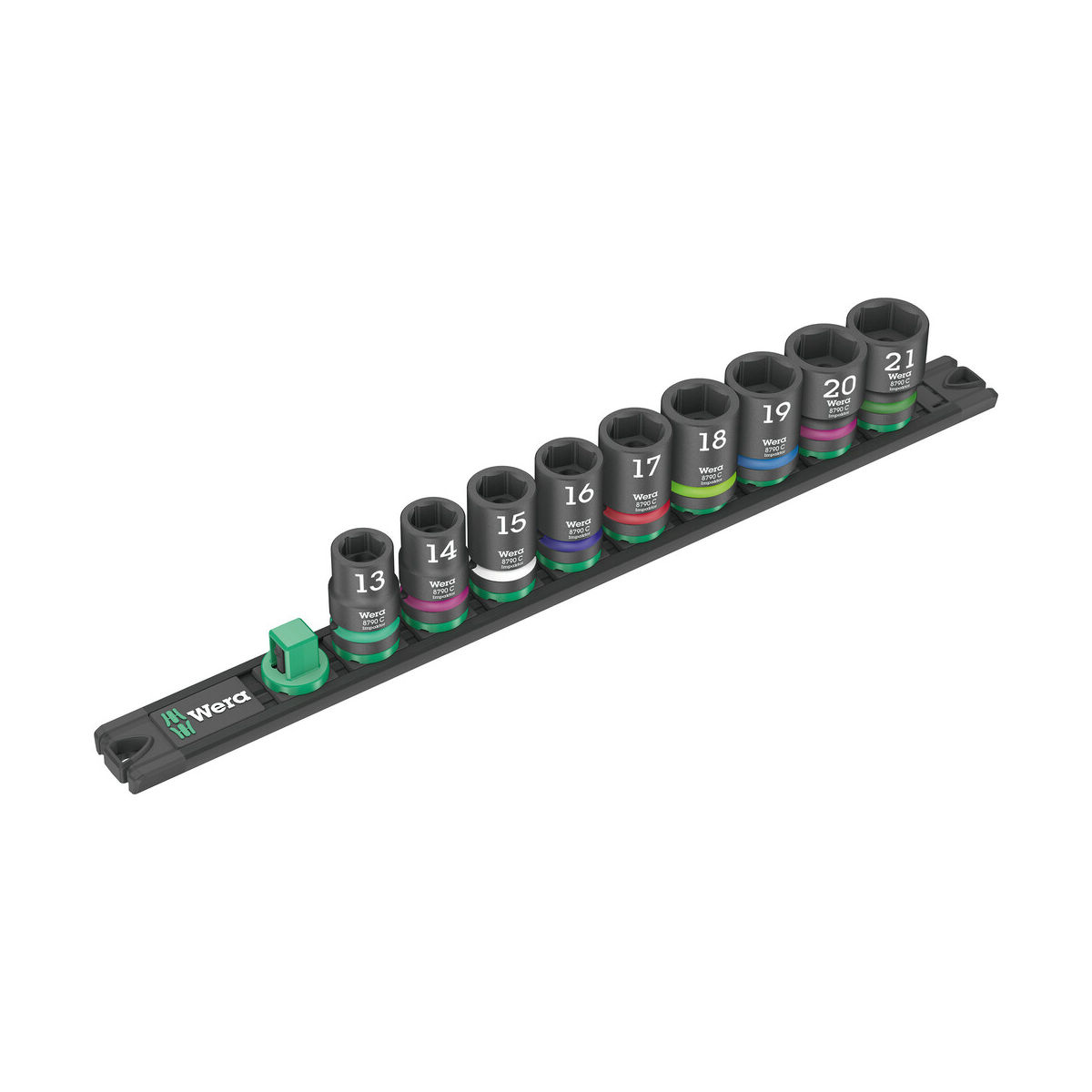 Nuss-Magnetleiste C Impaktor 1 Steckschlüsseleinsatz-Satz, 1/2″-Antrieb, 9-teilig