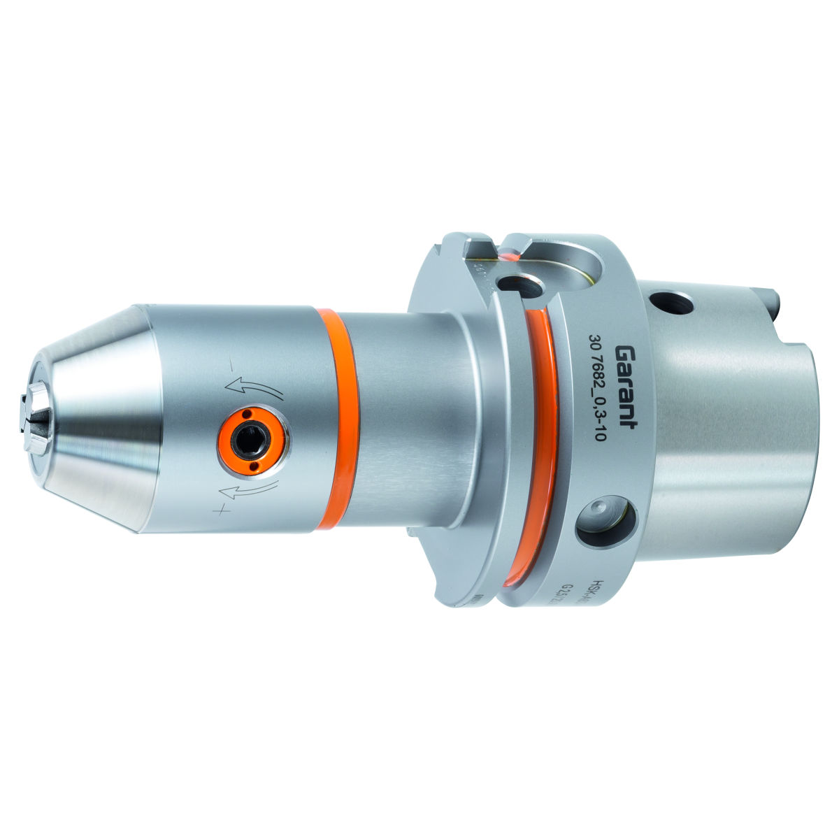 Kurzbohrfutter Form E, HSK-E 40, Spannbereich: 0,3-10mm