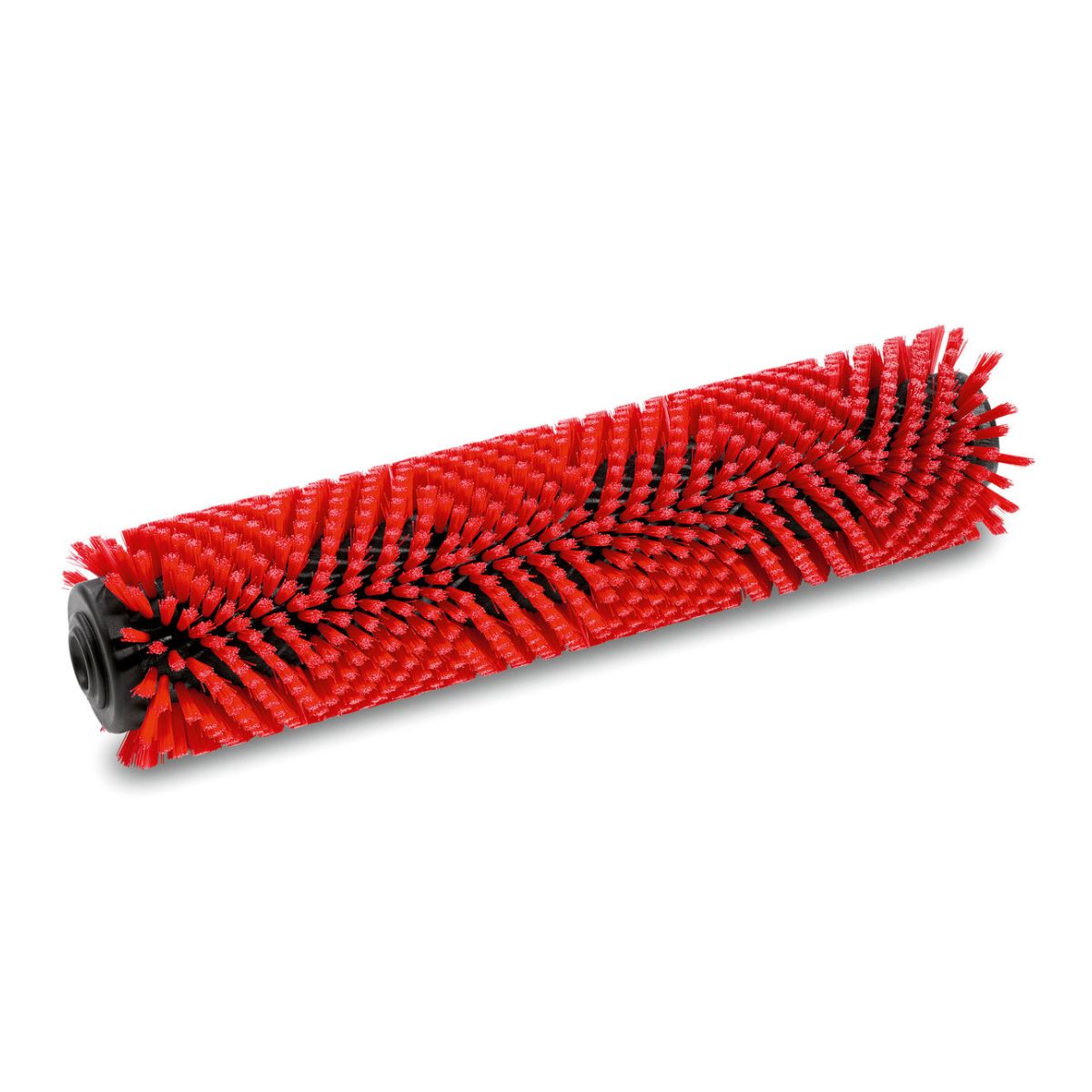 Walzenbürste, mittel, rot, 550 mm