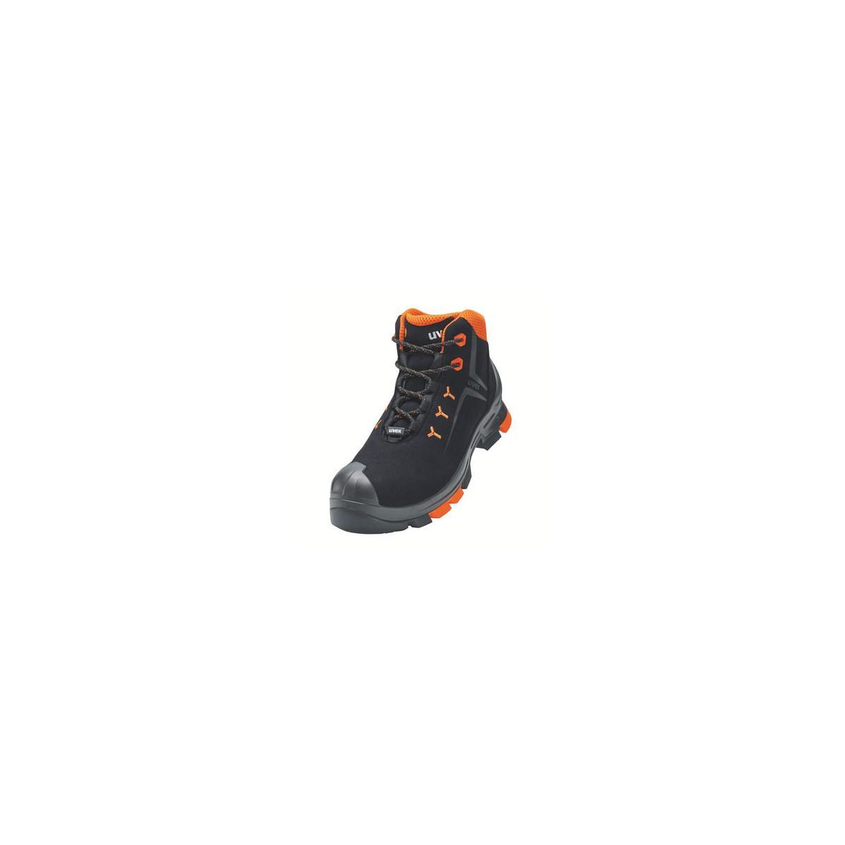 uvex 2 Stiefel S3 schwarz/orange Weite 14 Größe 50