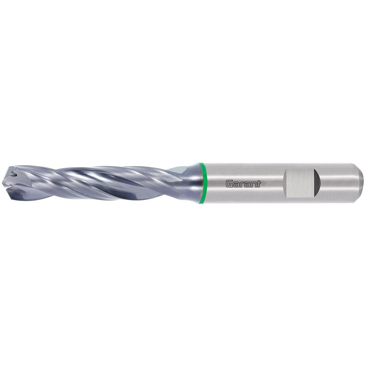 GARANT Master Steel Speed VHM-Bohrer zylindrischer Schaft DIN 6535 HB, TiAlN, ⌀ D C h7: 3mm