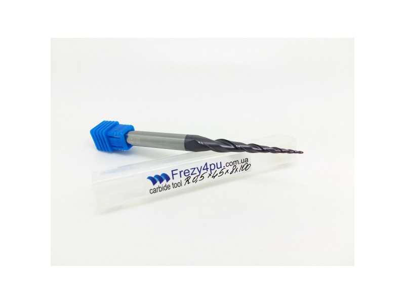 Фреза конусна R0.5 D8 L100/45