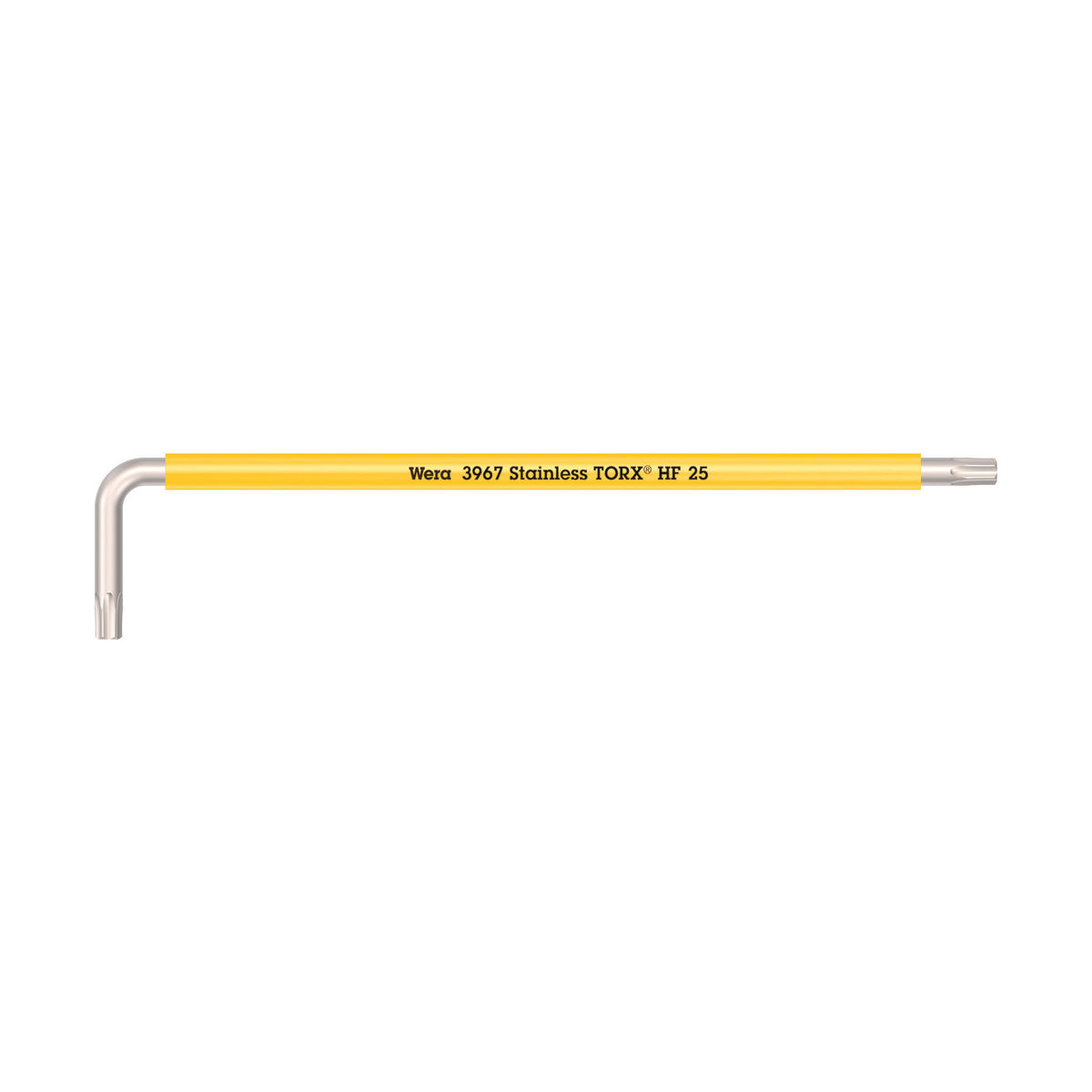 3967 SXL HF TORX® Winkelschlüssel Multicolour mit Haltefunktion, lang, Edelstahl, TX 25 x 154 mm