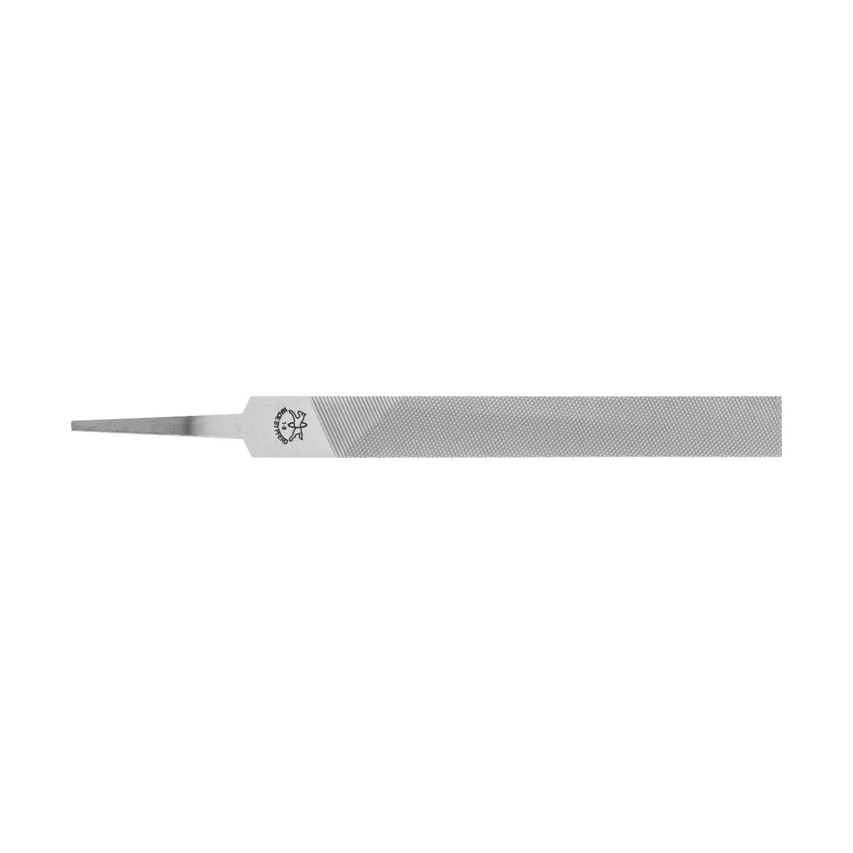 PFERD TOOLS Werkstattfeile Flachstumpf 100mm Hieb 1 für grobe Zerspanung, Schruppen