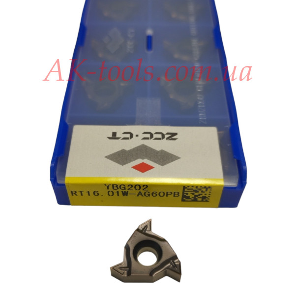 ER-різьбова пластина · RT16.01W-AG60PB YBG202-Original ZCC