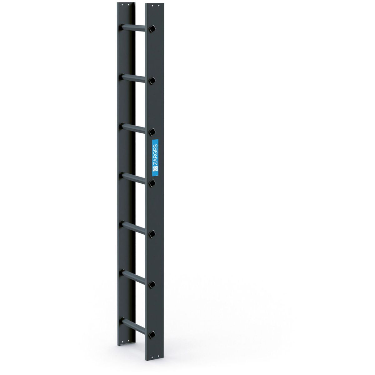 Dachleiter 2,0m Anthrazit beschichtet