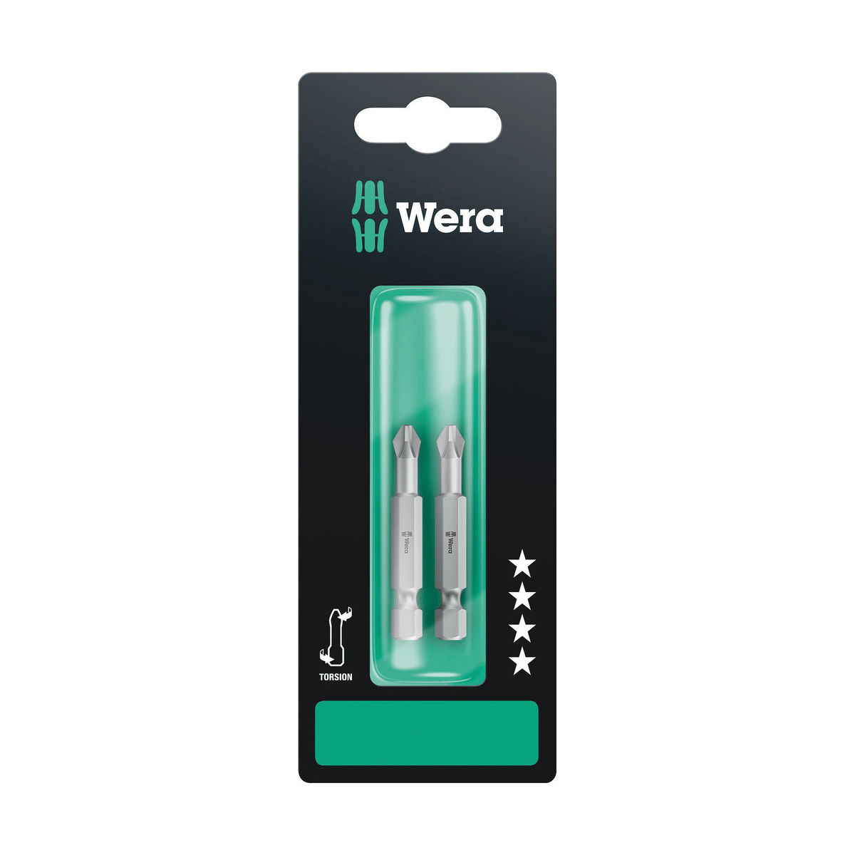851/4 TZ SB Bits, PH 3 x 50 mm, 2-teilig