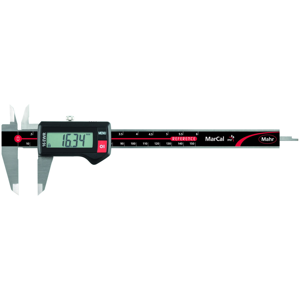 Digitaler Messschieber IP67, Messbereich: 150mm