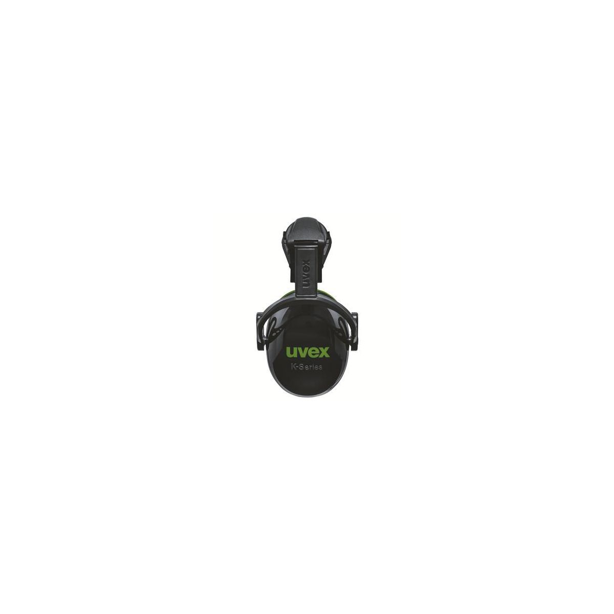 Kapselgehörschutz uvex K10H schwarz/grün SNR 28 dB