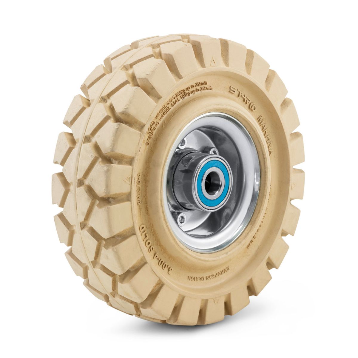 Set Reifen Vollgummi KM 85/50 R, nicht zeichnend