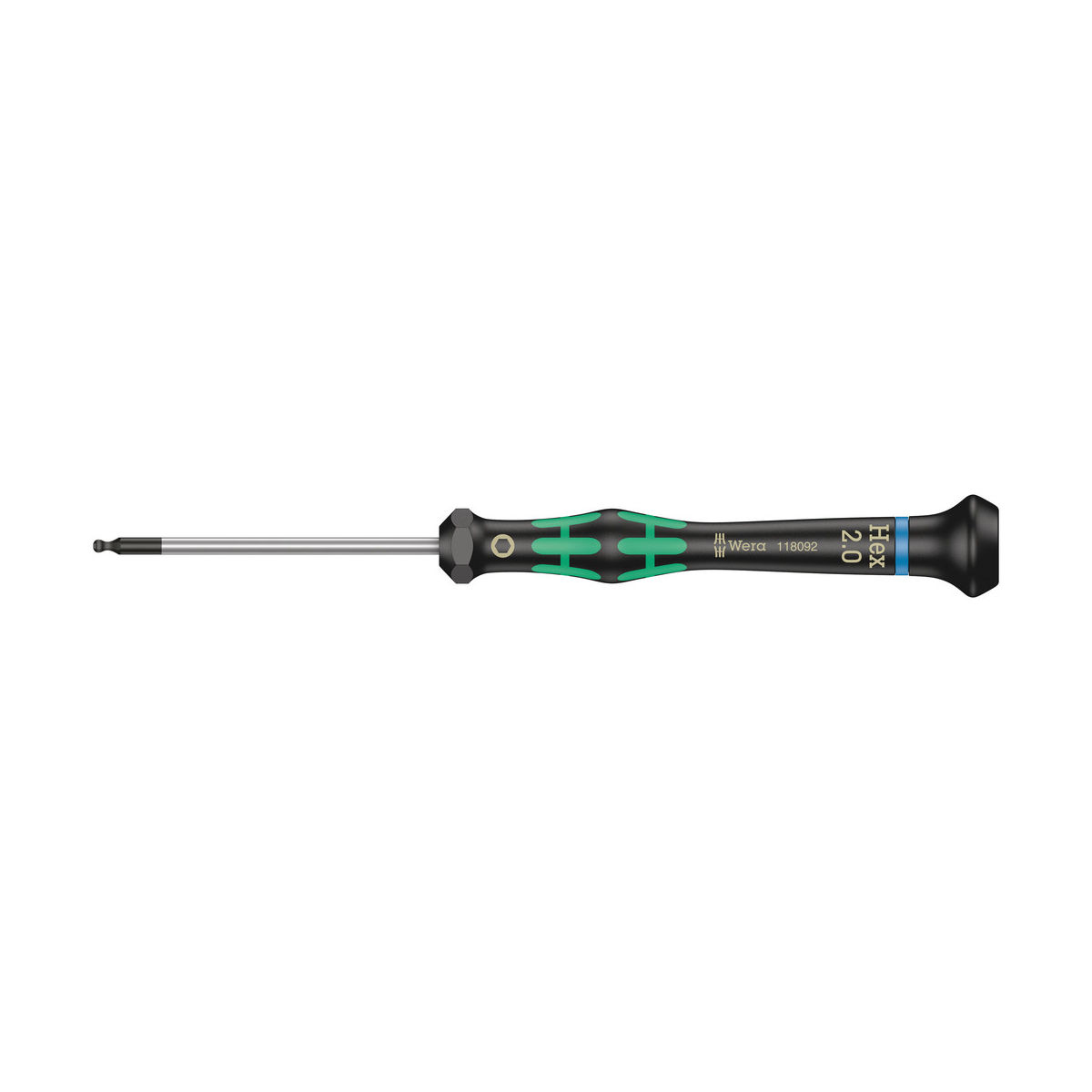 2052 Elektronik-Sechskant-Kugelkopfschraubendreher, 2 x 60 mm