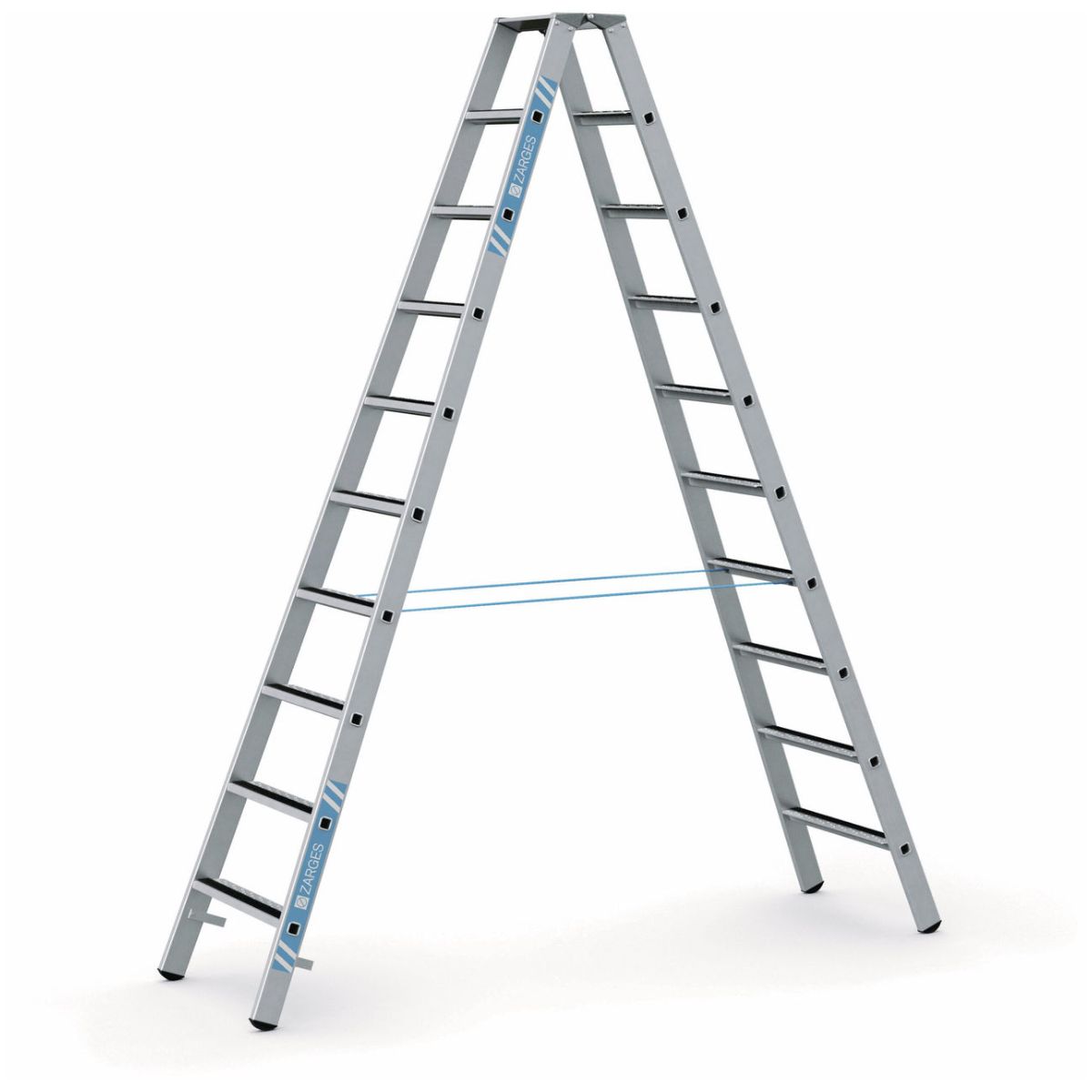 R13step B - Stehleiter 2 x 10 Stufen