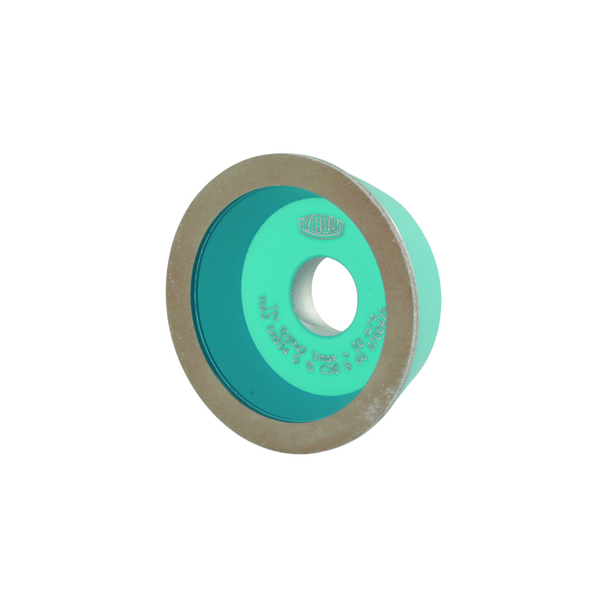 Diamant Kombi-Schleiftopf für Deckel S0 / S0E D×T×H (mm), 75×26×20, Typ: D15