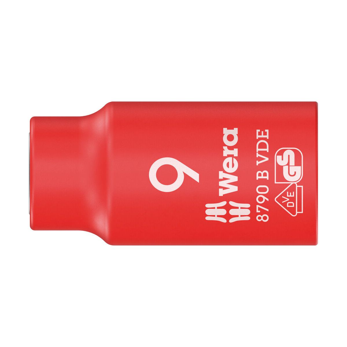 8790 B VDE Zyklop-Steckschlüsseleinsatz, isoliert, mit 3/8″-Antrieb, 9 x 46 mm