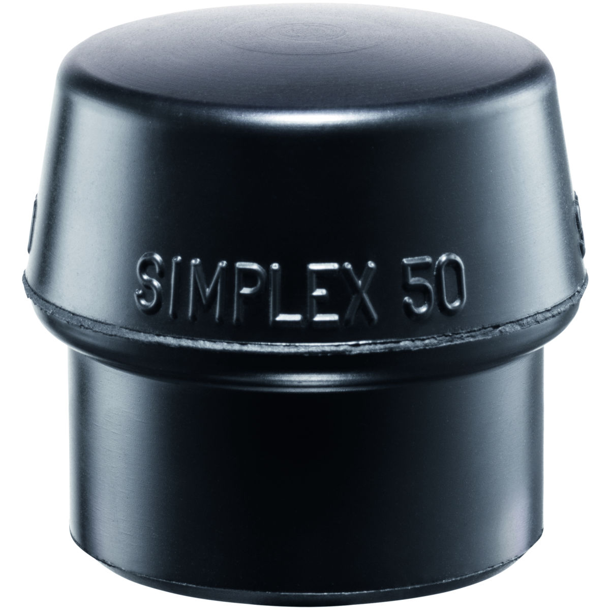SIMPLEX-Schonhammer Gummi-Kompositions-Einsatz, schwarz, für Hammerkopf-⌀: 30mm