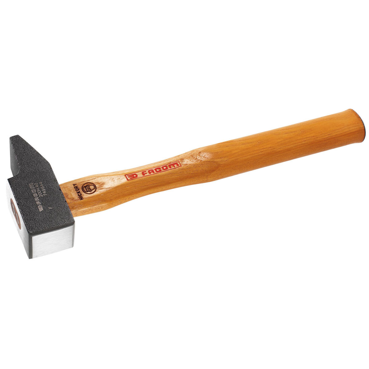 Schlosserhammer mit Hickory-Stiel 60 mm