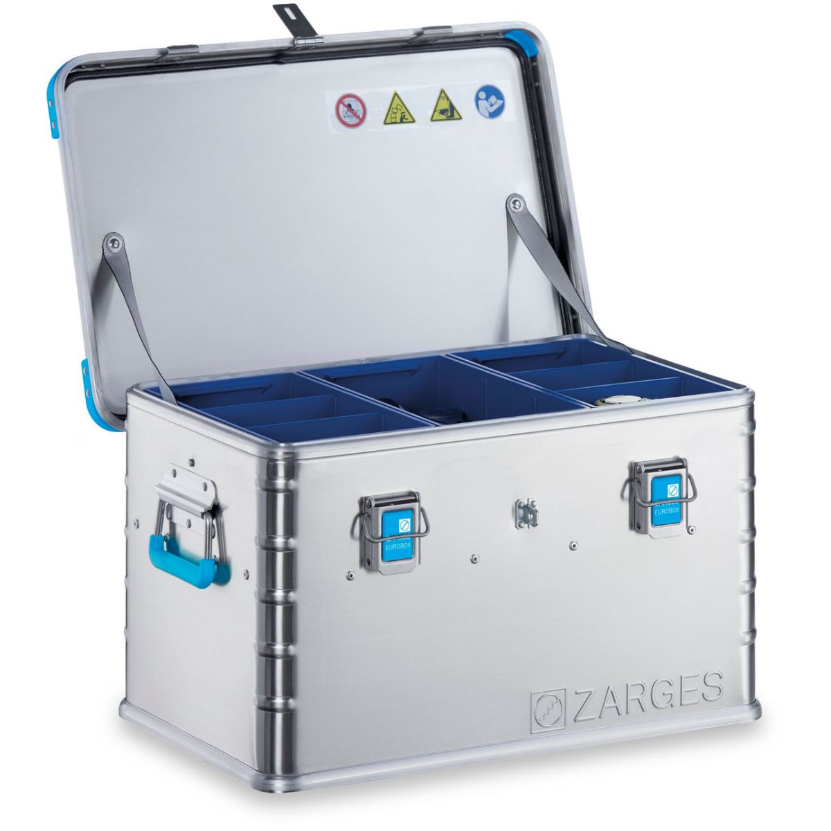 Alu-Eurobox-Wzb; 60l, IM: 550x350x310mm