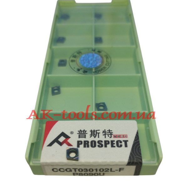 80° CNMG+ССМT · CCGT030102L-F P8090U