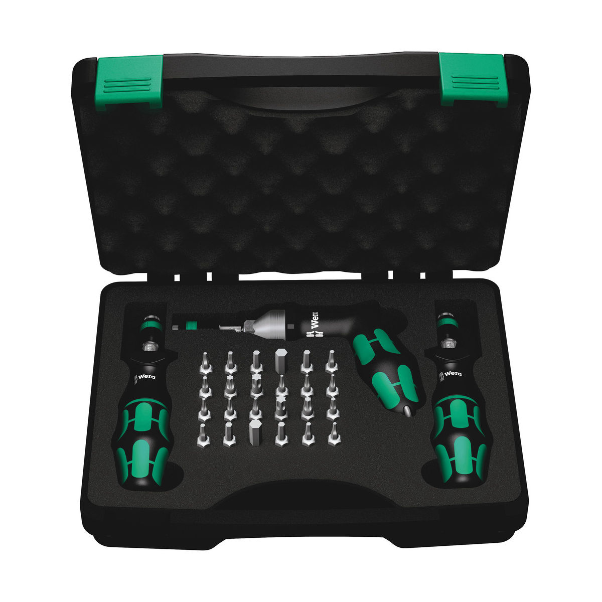 7440/41/42 Kraftform Drehmomentschraubendreher-Satz 0,3-6,0 Nm, 27-teilig