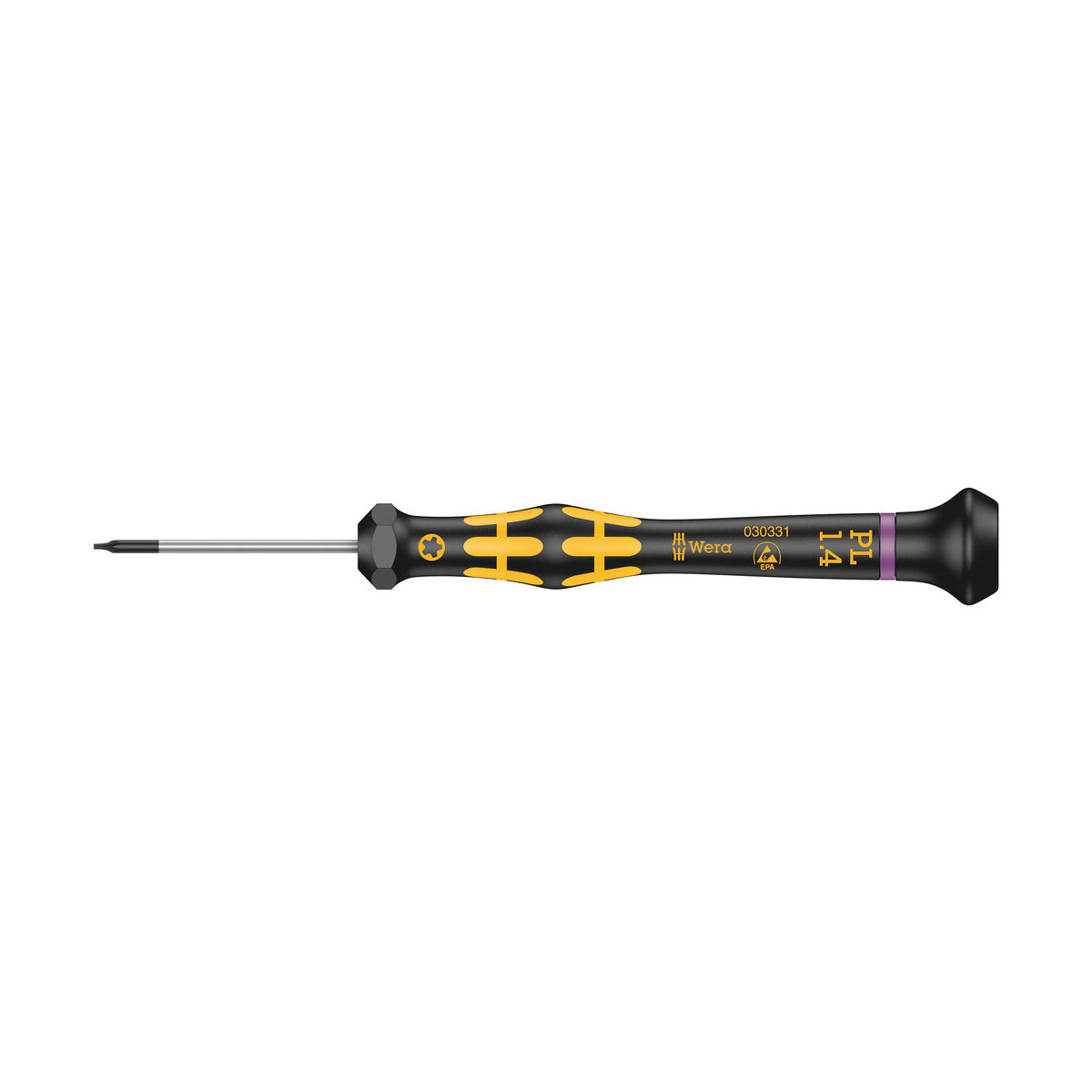 1573 Pentalobe ESD Kraftform Micro Schraubendreher, PL 1,4 x 40 mm