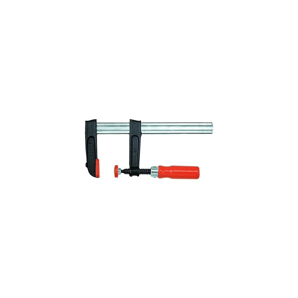 Leichte Temperguss-Schraubzwinge, Spannweite: 150mm