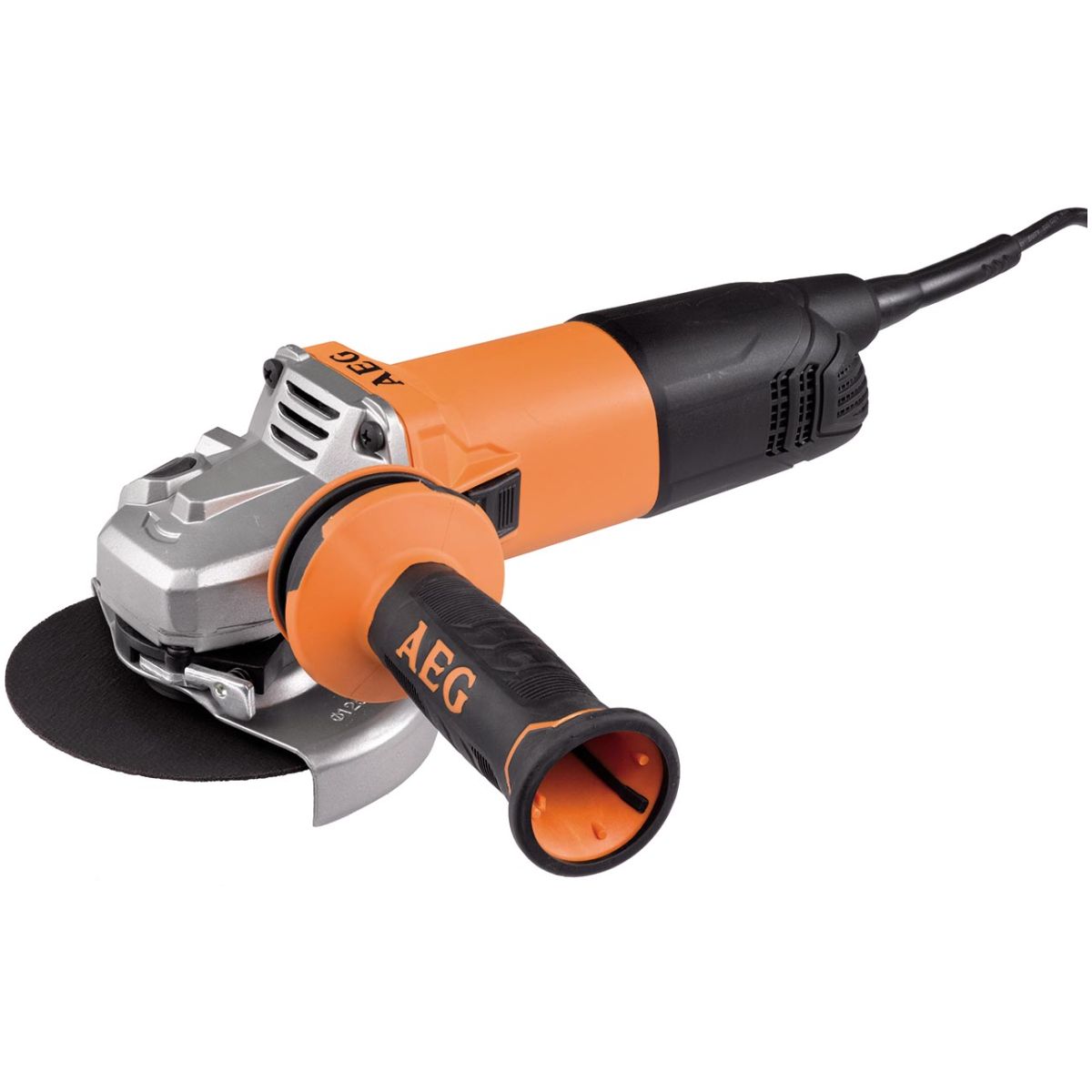 AEG Elektro-Winkelschleifer WS, M14 Schleifspindegewinde, für 125 mm Scheiben ⌀, mit Wiederanlaufsperre
