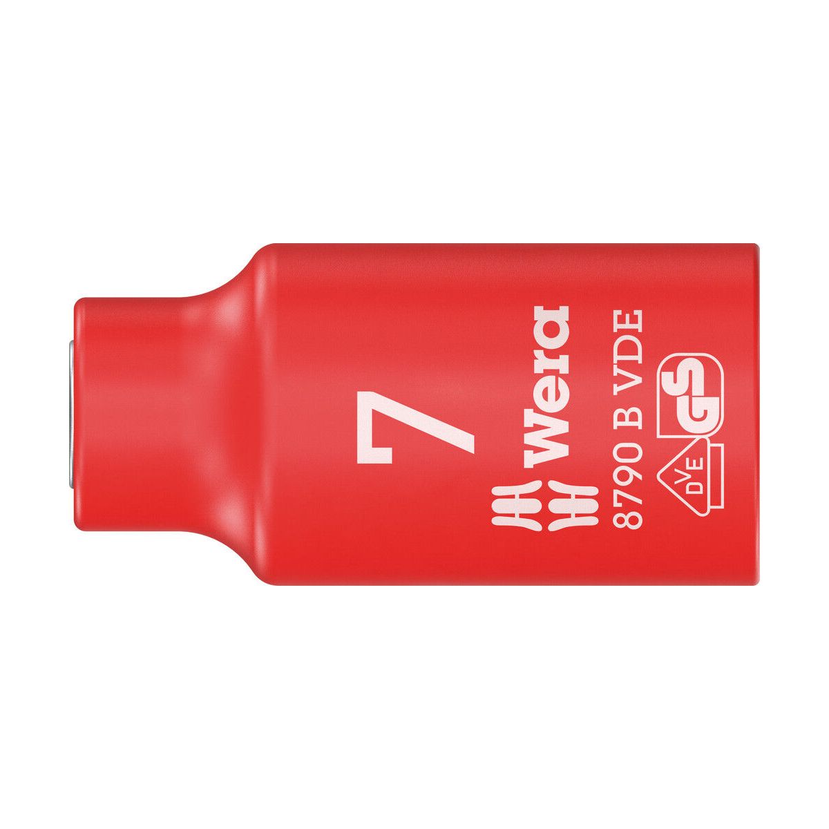 8790 B VDE Zyklop-Steckschlüsseleinsatz, isoliert, mit 3/8″-Antrieb, 7 x 46 mm