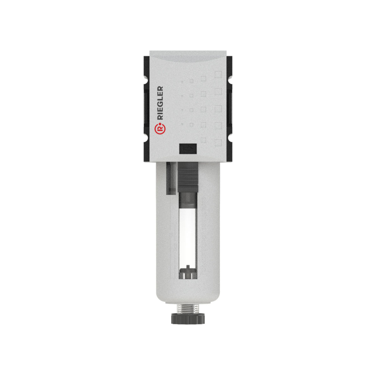 Filter »FUTURA« mit Polycarbonatbehälter, Schutzkorb, 5 µm, BG2, G 1/2, HA