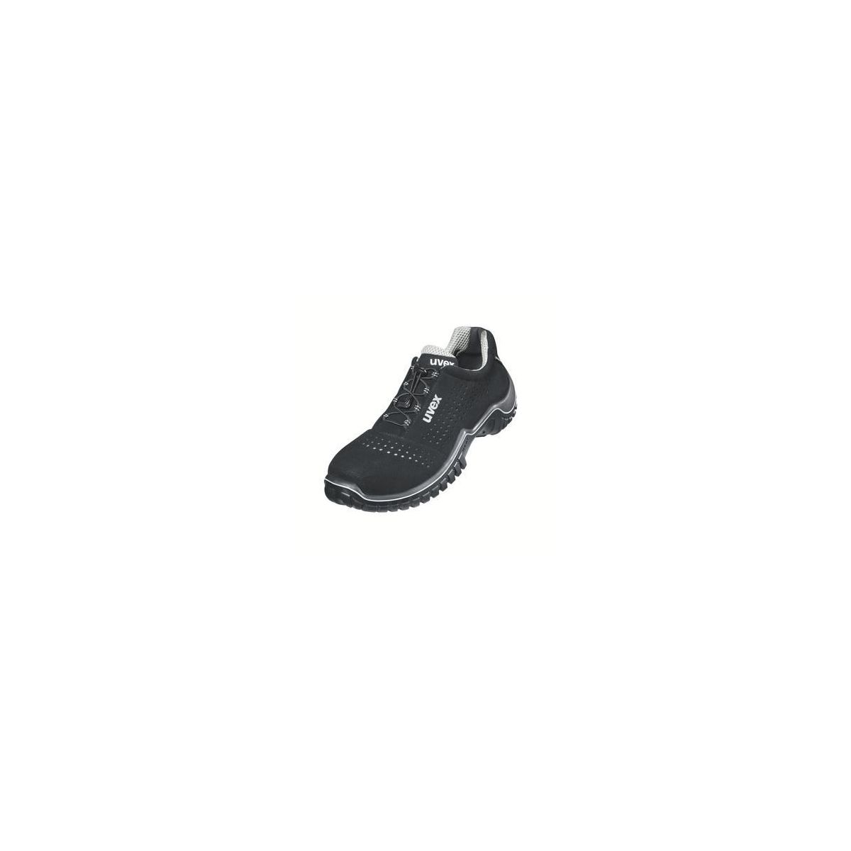 uvex motion style Halbschuhe S1 schwarz/silber Weite 11 Größe 45