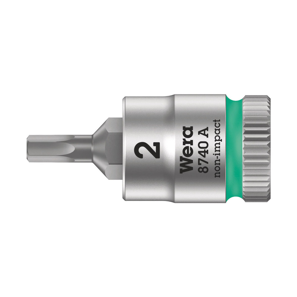 8740 A Zyklop Bitnuss mit 1/4″-Antrieb, für Innensechskantschrauben, 2 x 28 mm