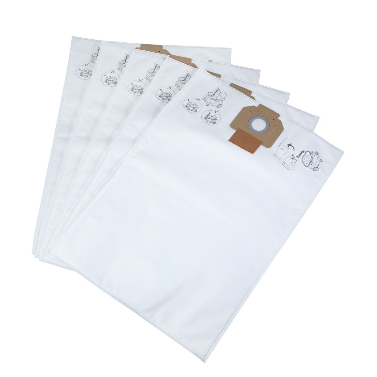 Filtersack Vlies (5 teile) für AS30/42
