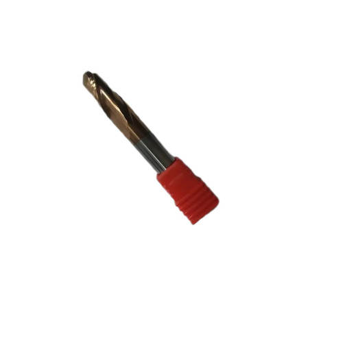 Фреза IN-CNC R4*16*60-2F монолітна сферична твердосплавна