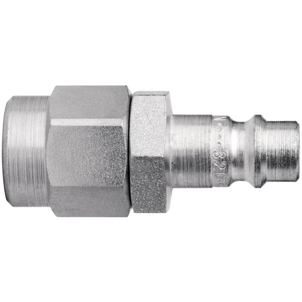 Nippel mit Stream-Line, Schlauchanschluss Innen-⌀ (Nennweite): 8mm
