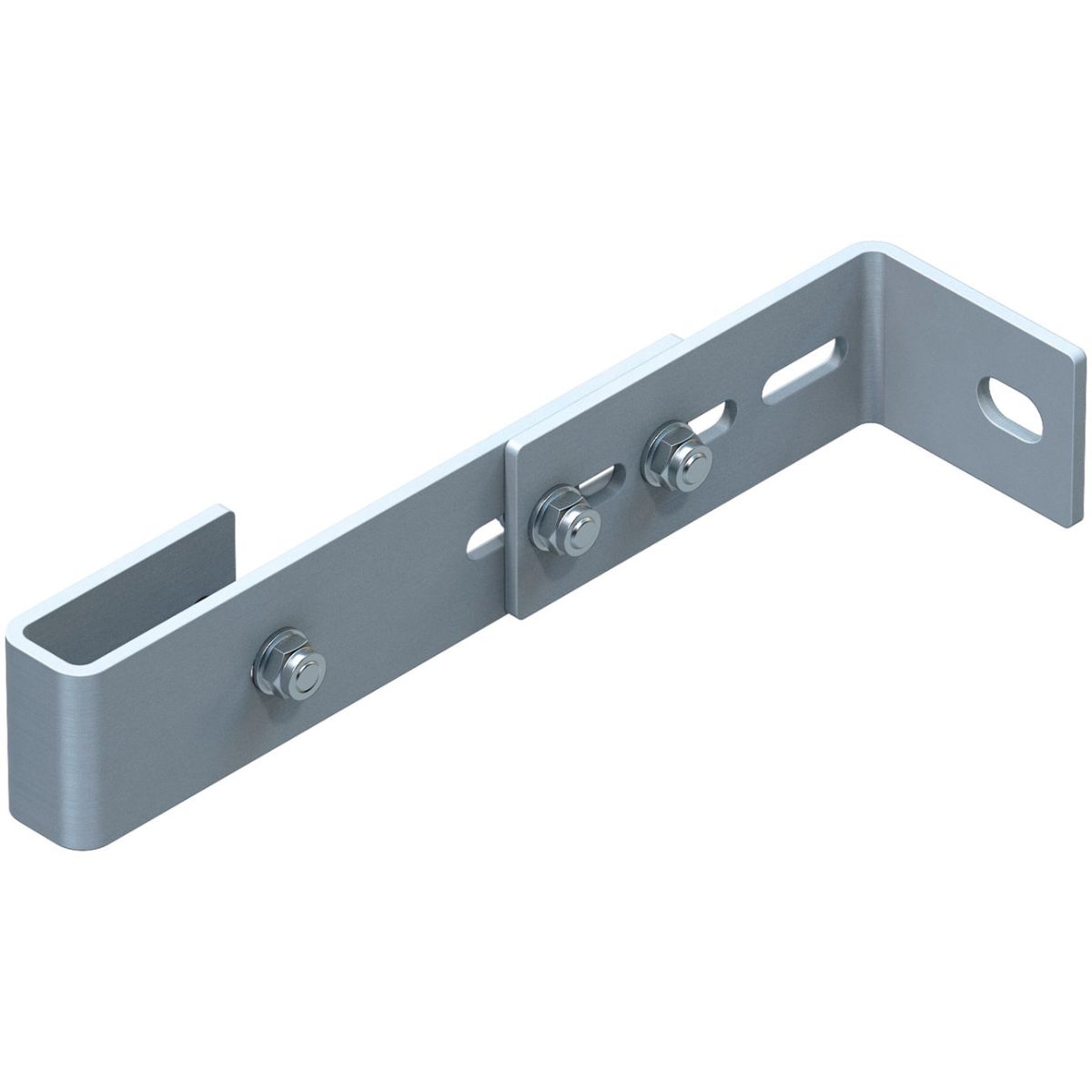 Wandhalter verstellbar, Edelstahl V4A