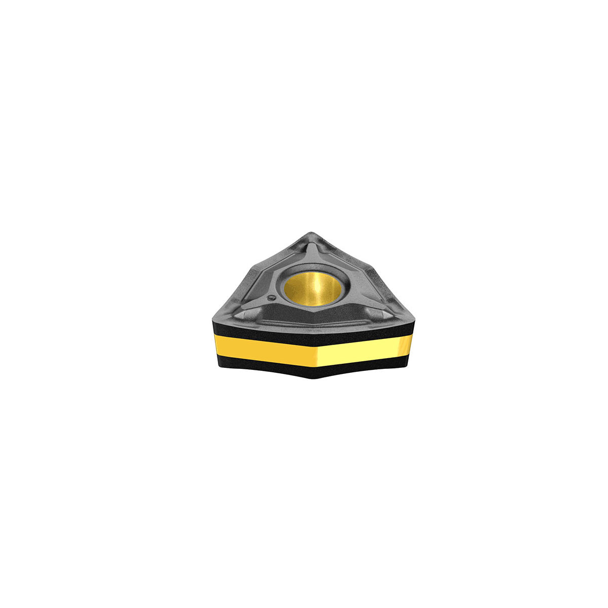WNMG 06T304-WG IC20N Doppelseitige Trigon-Wendeschneidplatten in Wiper- Ausführung zum Drehen mit exzellenter Oberflächengüte