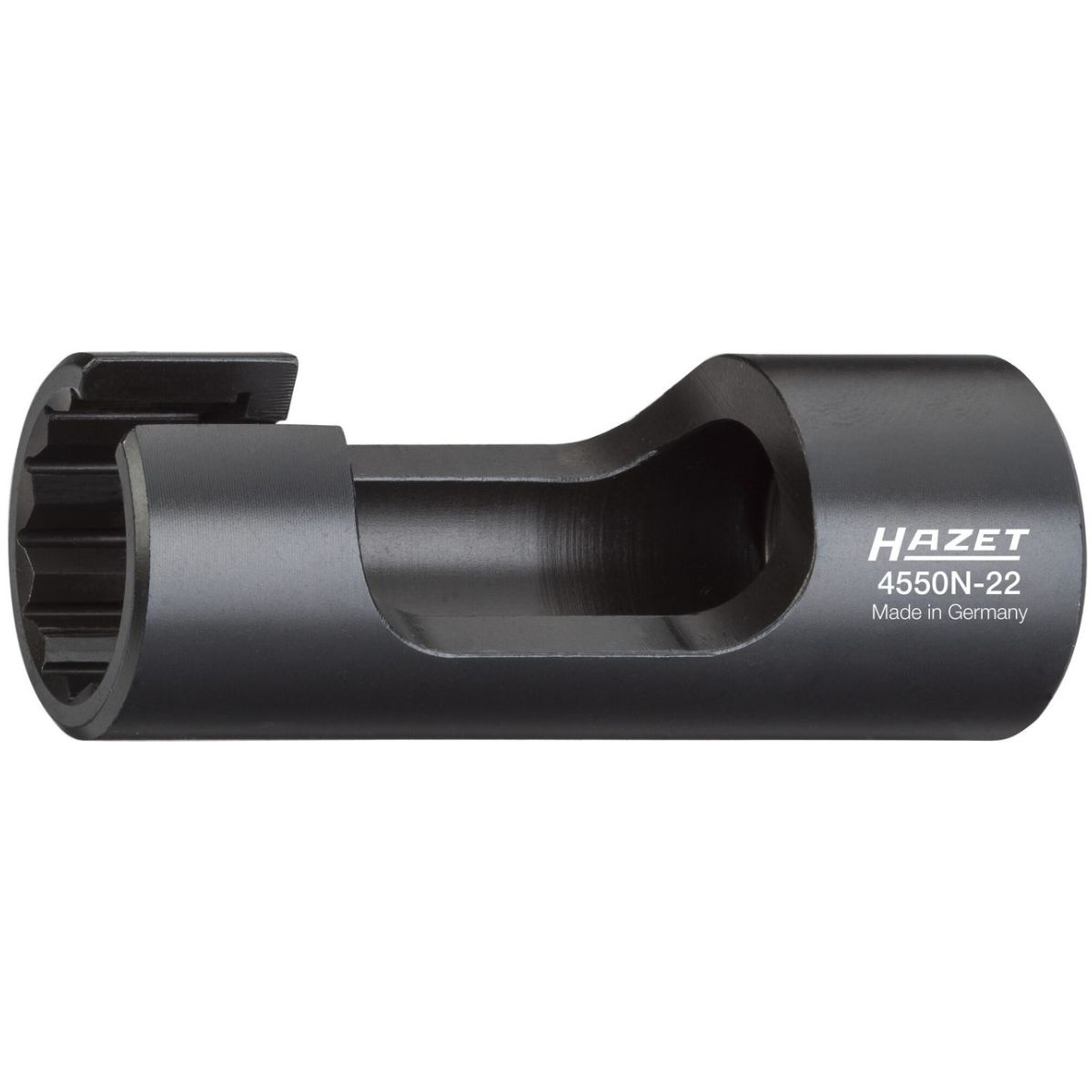 Einspritzleitungsschlüssel ∙ 1/2 Zoll (12,5 mm) Vierkant hohl ∙ Außen Doppelsechskant Profil ∙ SW 22 mm