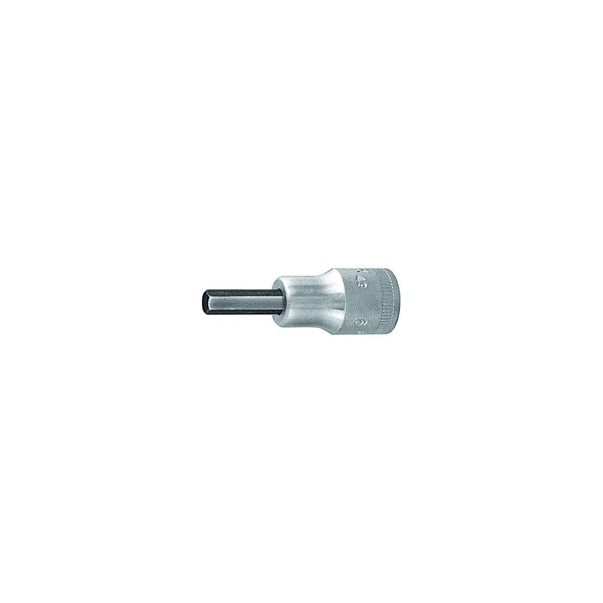 6-kant-Schraubendreher-Einsatz 1/2 Zoll, Sechskant: 4mm