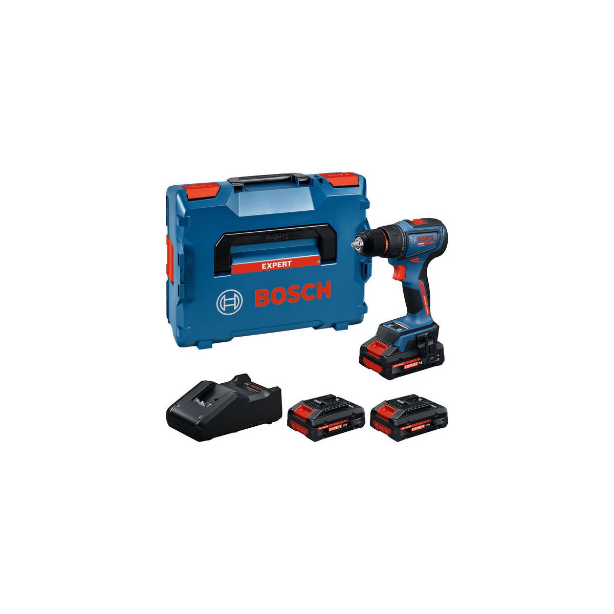 Akku-Bohrschrauber EXSR18V-90, 3 x EXBA18V-40, L-BOXX 136