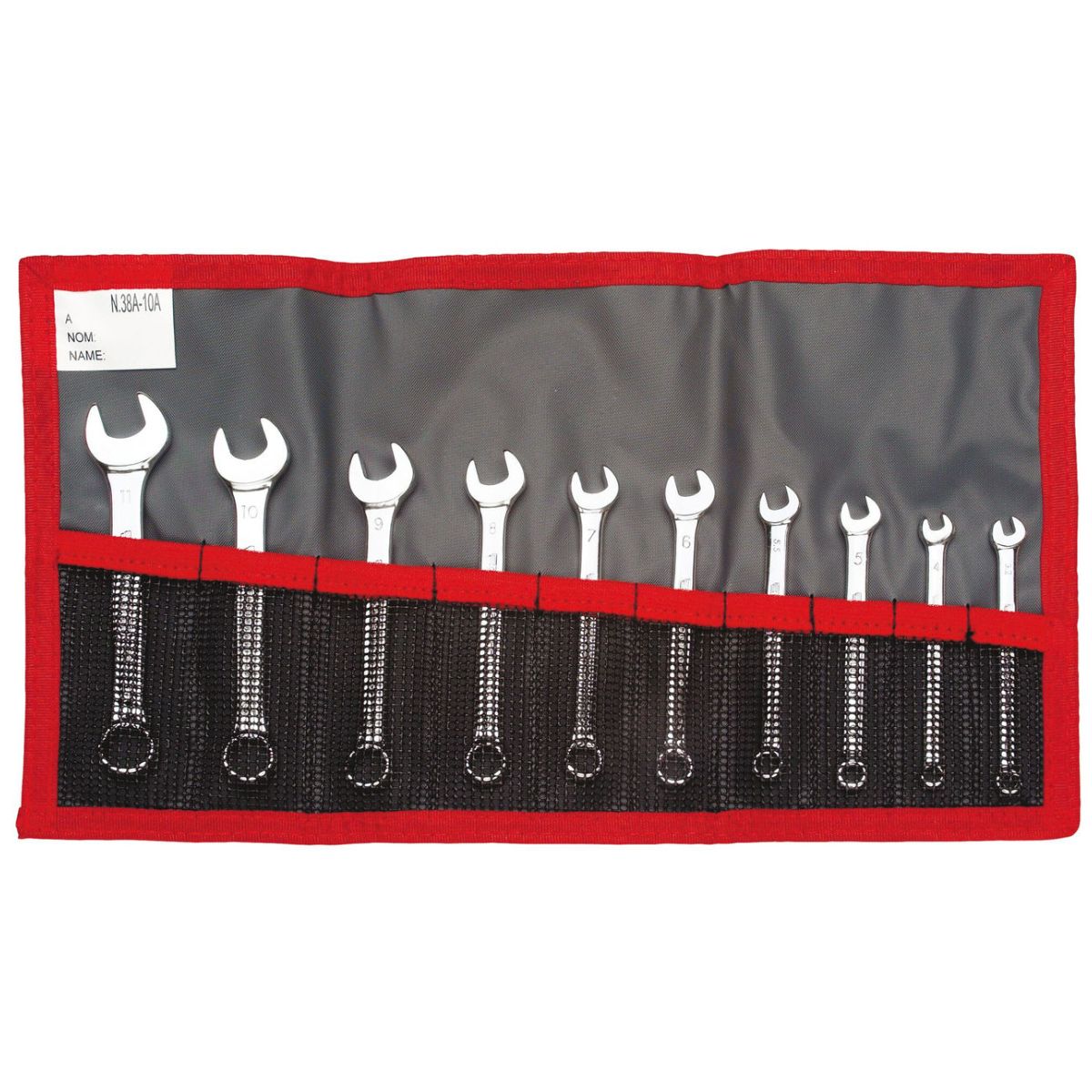 Ring-Maulschlüssel Set 10-teilig metrisch