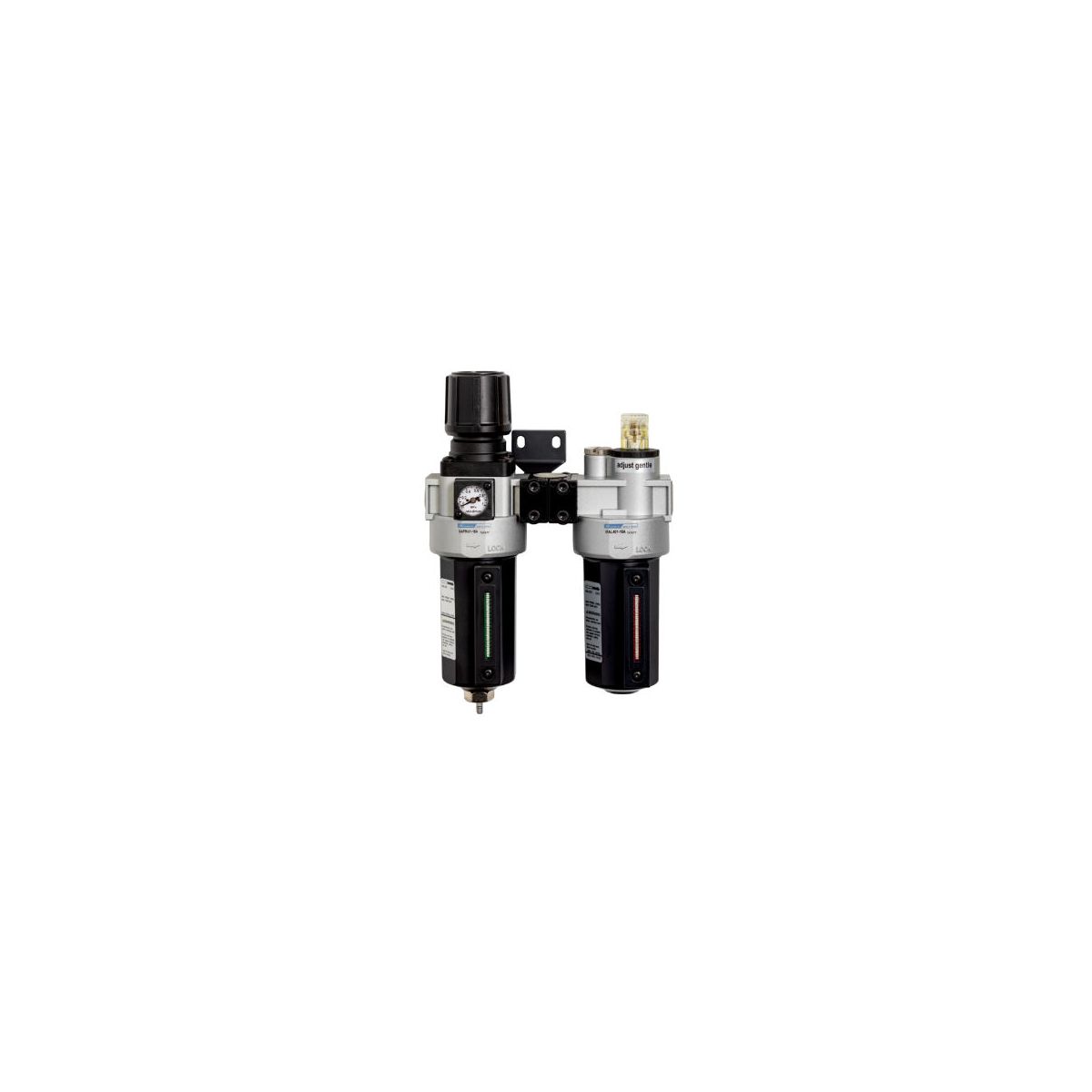 1/2″ Filter Regulator and Lubricator Units with T Type Clean Dry Air Exit