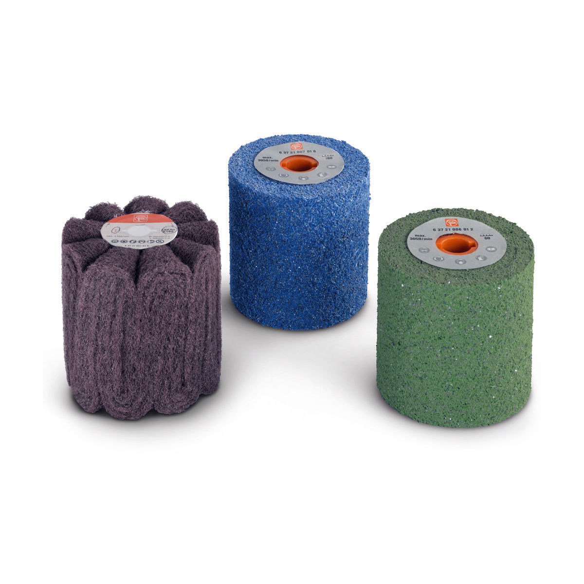 Edelstahl-Set Satinieren Fläche